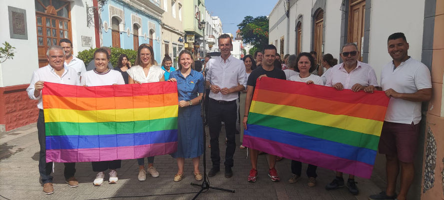 La Aldea de San Nicolás conmemora el Día Inter. del Orgullo LGTBI
