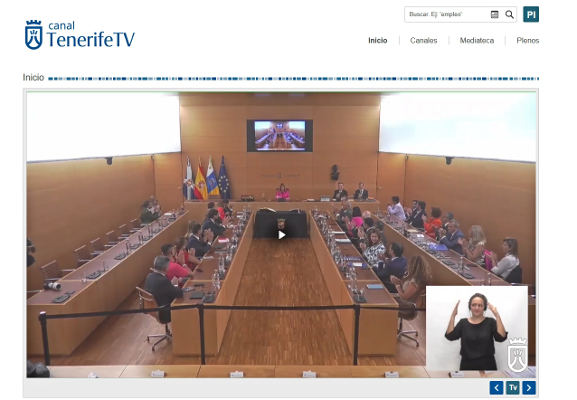 tenerife_Canal_Tenerife_TV_online_2023 Se acerca la actividad corporativa a través del canal online de TV.