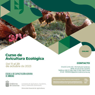 Curso de avicultura ecológica de la ECA de Arucas