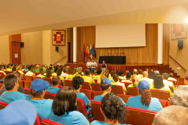 lanzarote_presentación_plan_empleo_2023 Cuidando Lanzarote, plan de apoyo a la empleabilidad