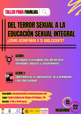 Educación sexual de adolescentes, taller de apoyo en La Oliva