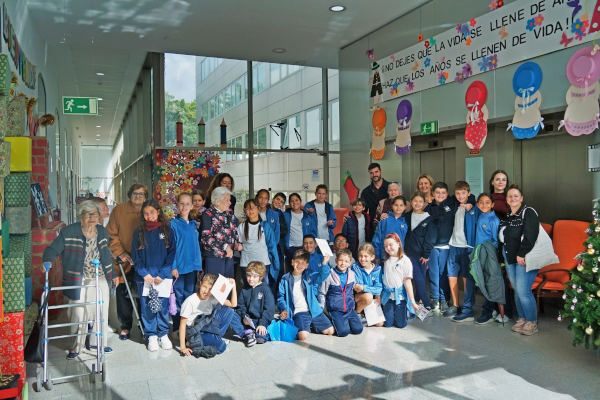 sctenerife_Mayores_Ceip_San_Fernando_2025 Navidad compartida entre mayores y escolares