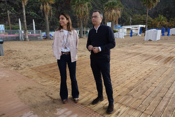 sctenerife_accesibilidad_playas_2026 Mejora de la accesibilidad en la playa de Las Teresitas