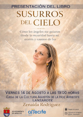 arrecife_Zenaida_Rodriguez_2026 Susurros del Cielo, presentación del libro de Zenaida Rodríguez